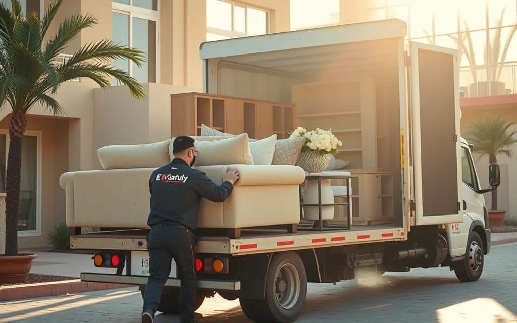 نقل وتغليف آمن مع الفك والتركيب | شركة نقل عفش المهبولة الكويت