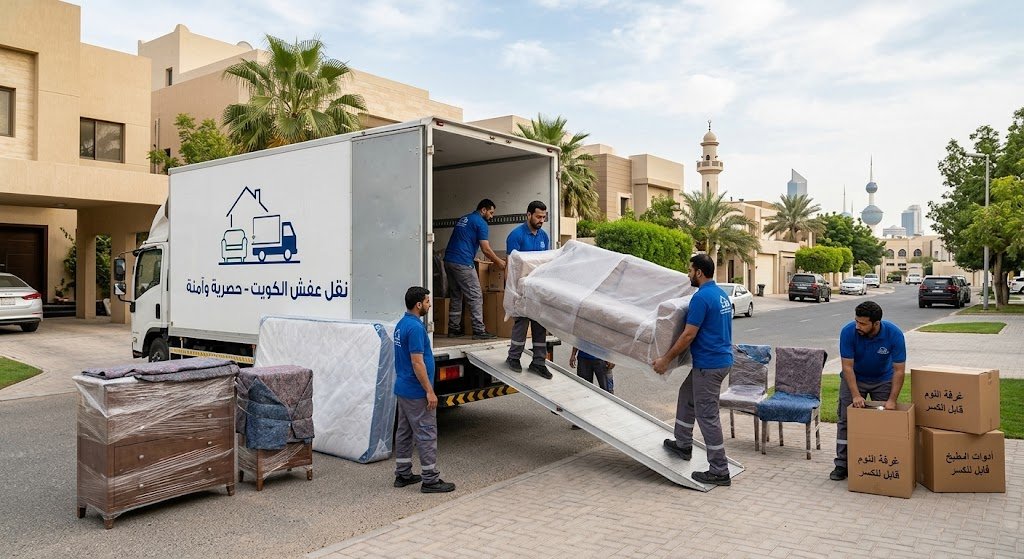 وفر وقتك وجهدك | 8 أسباب لاختيار شركات نقل العفش بالكويت