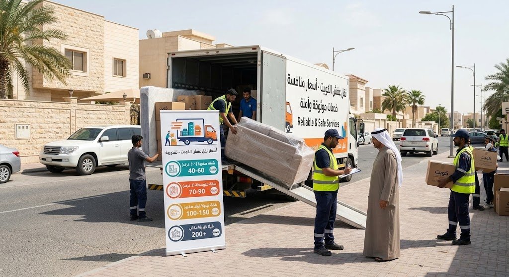 جودة عالية وتوفير مضمون | أرخص ٦ شركات نقل عفش بالكويت