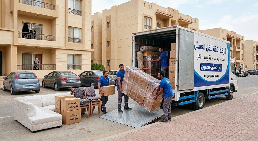 نقل وتغليف احترافي مع الفك والتركيب | شركة نقل عفش الكويت