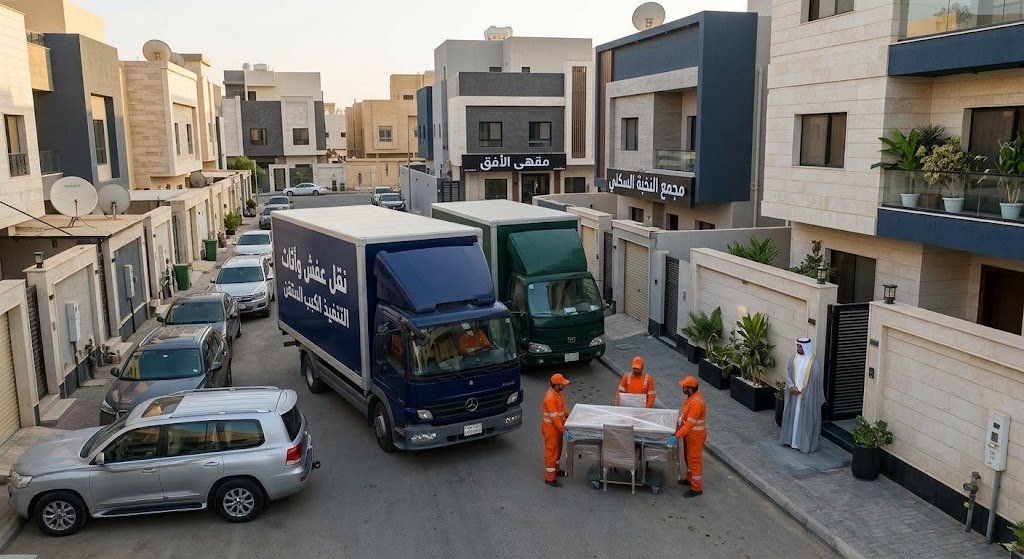 نقل وتغليف آمن مع الفك والتركيب | شركة نقل عفش الشهداء الكويت