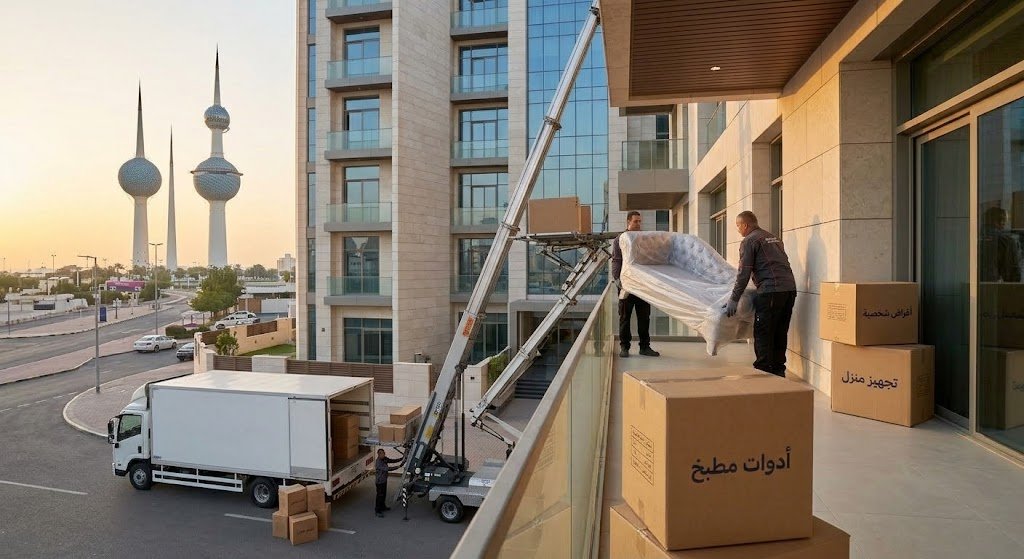 نقل وتغليف آمن مع الفك والتركيب | شركة نقل عفش غرناطة الكويت