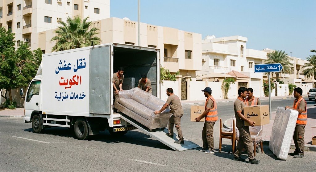 نقل وتغليف آمن مع الفك والتركيب | شركة نقل عفش فى الكويت