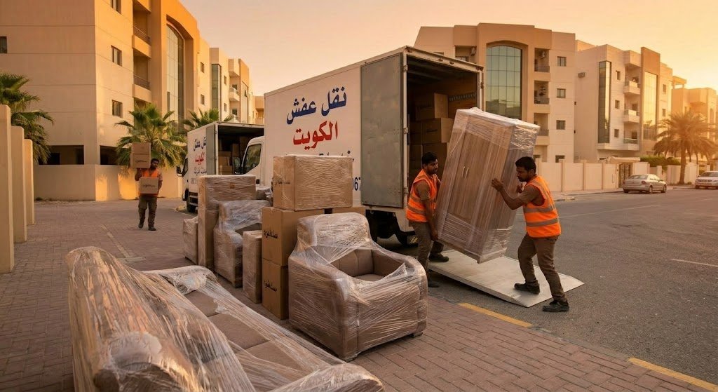 نقل وتغليف آمن مع عمالة محترفة | شركة نقل عفش هندي بالكويت