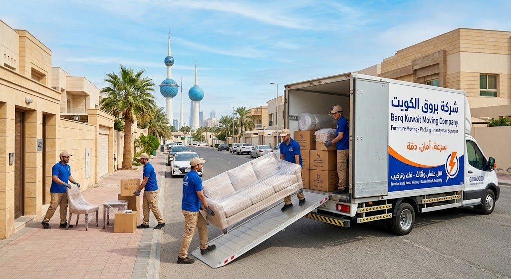 نقل عفش شركة بروق الكويت بأفضل الأسعار