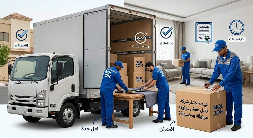 كيف اختار شركة نقل عفش موثوقة ومضمونة؟