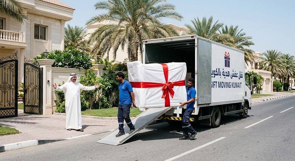 نقل عفش هدية بالكويت