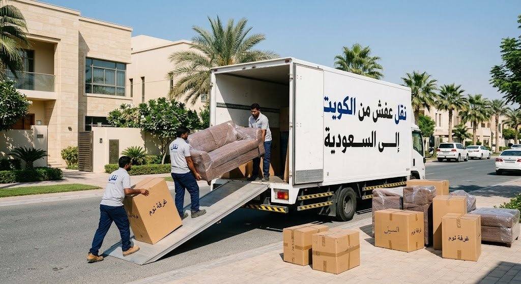 نقل عفش من الكويت الى السعودية